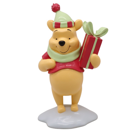 Disney tuinbeeld winnie de poeh kerst 20cm