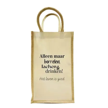 Dranktas het leven is goed