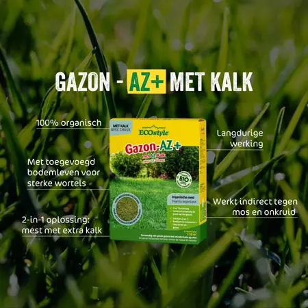Ecostyle Gazon-az+ met az-kalk 4.5kg - afbeelding 2