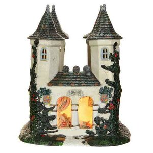 Efteling Kasteel doornroosje 17.5x18.5x21cm