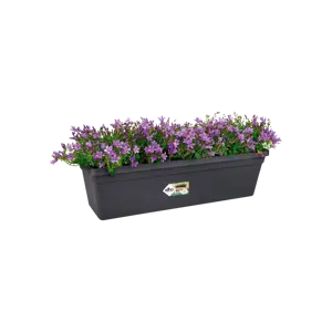 Elho balkonbak green basics 60cm living black - afbeelding 3