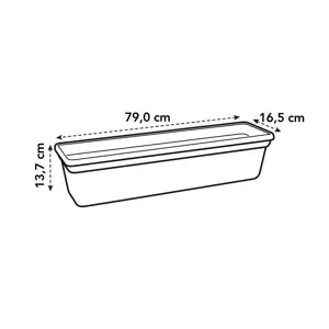 Elho balkonbak green basics 80cm bladgroen - afbeelding 5