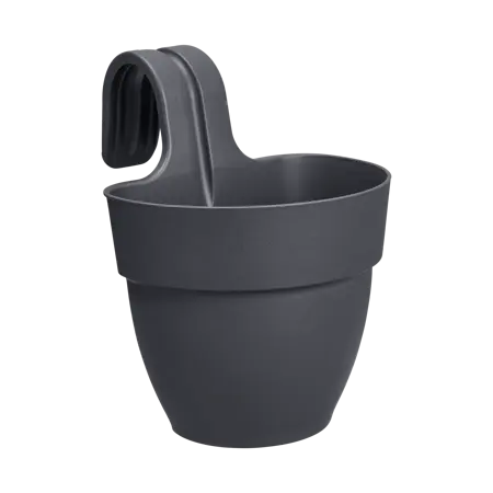 Elho hangpot vibia campana d24cm antraciet - afbeelding 1