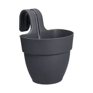 Elho hangpot vibia campana d24cm antraciet - afbeelding 1