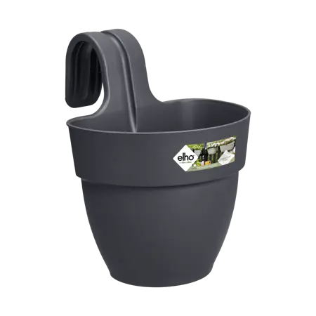 Elho hangpot vibia campana d24cm antraciet - afbeelding 3