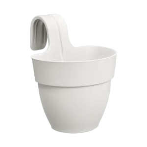 Elho hangpot vibia campana d24cm zijdewit - afbeelding 1