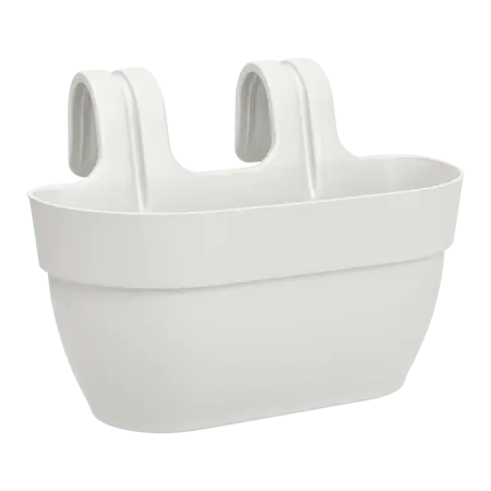Elho hangpot vibia campana d36cm zijdewit - afbeelding 1