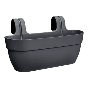 Elho hangpot vibia campana d46cm antraciet - afbeelding 1