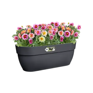 Elho hangpot vibia campana d46cm antraciet - afbeelding 4