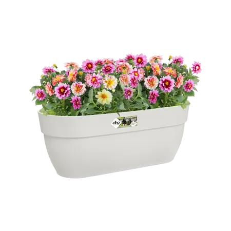 Elho hangpot vibia campana d46cm zijdewit - afbeelding 4