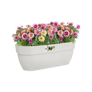 Elho hangpot vibia campana d46cm zijdewit - afbeelding 4