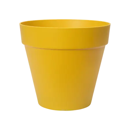 Elho pot loft urban d30cm oker - afbeelding 1
