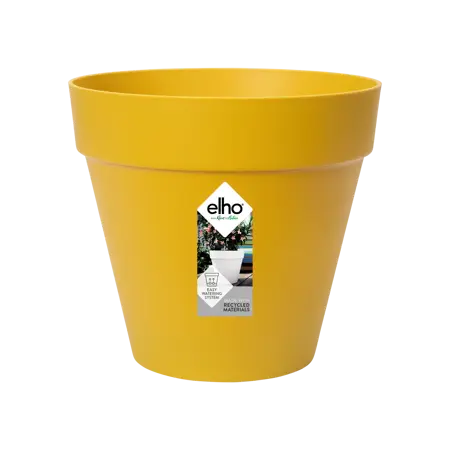 Elho pot loft urban d30cm oker - afbeelding 2