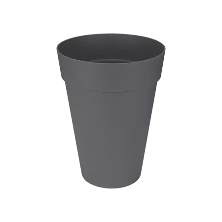 Elho pot loft urban hoog d28cm antraciet - afbeelding 1