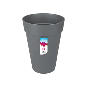 Elho pot loft urban hoog d28cm antraciet - afbeelding 2