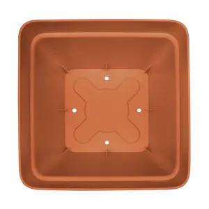 Elho pot vibia campana vierkant 30cm terra - afbeelding 5