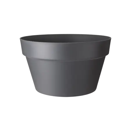 Elho schaal loft urban 35cm antraciet - afbeelding 1