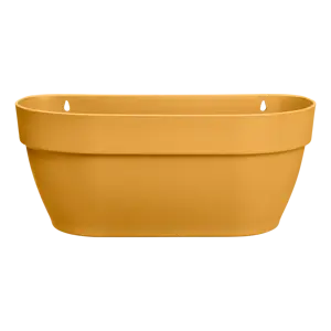 Elho wandpot vibia campana 35cm honinggeel - afbeelding 2