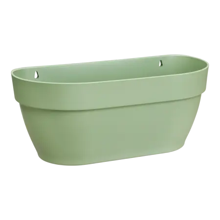 Elho wandpot vibia campana 35cm pistache groen - afbeelding 1