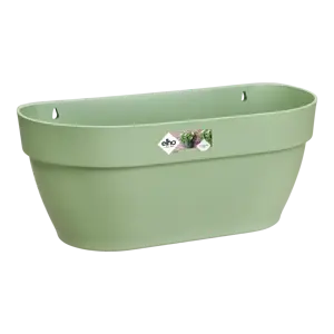 Elho wandpot vibia campana 35cm pistache groen - afbeelding 3