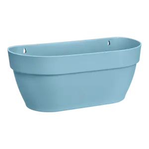 Elho wandpot vibia campana basket 35cm vintage blauw - afbeelding 1