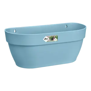 Elho wandpot vibia campana basket 35cm vintage blauw - afbeelding 3