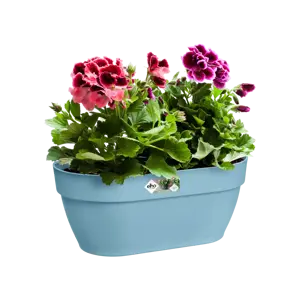 Elho wandpot vibia campana basket 35cm vintage blauw - afbeelding 5