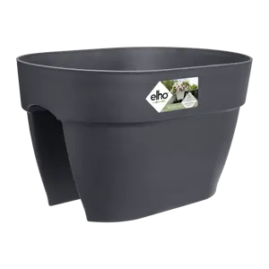 Elho wandpot vibia campana flower bridge 40cm antraciet - afbeelding 3
