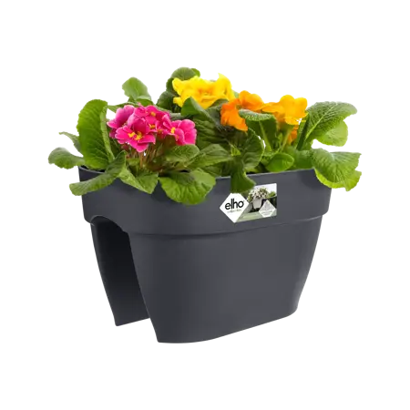 Elho wandpot vibia campana flower bridge 40cm antraciet - afbeelding 5