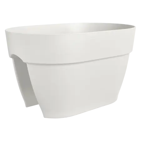Elho wandpot vibia campana flower bridge 40cm zijdewit - afbeelding 1