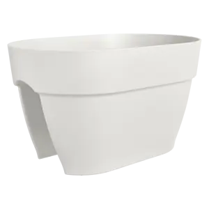 Elho wandpot vibia campana flower bridge 40cm zijdewit - afbeelding 1