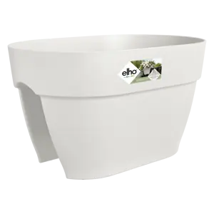 Elho wandpot vibia campana flower bridge 40cm zijdewit - afbeelding 3