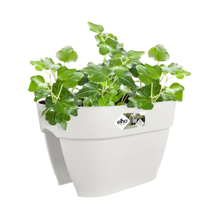 Elho wandpot vibia campana flower bridge 40cm zijdewit - afbeelding 4