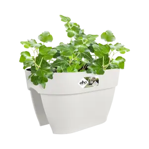Elho wandpot vibia campana flower bridge 40cm zijdewit - afbeelding 4