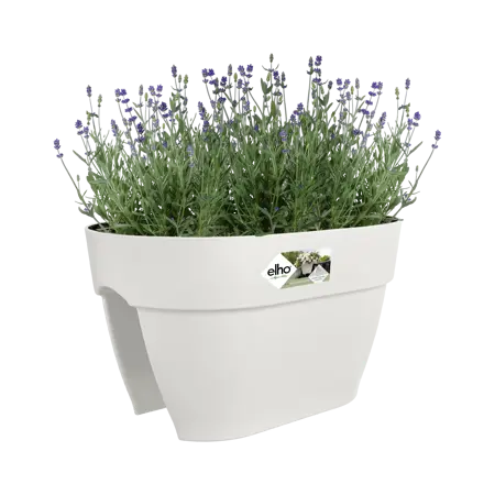 Elho wandpot vibia campana flower bridge 40cm zijdewit - afbeelding 5