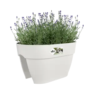 Elho wandpot vibia campana flower bridge 40cm zijdewit - afbeelding 5