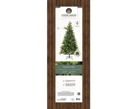 Everlands Allison boom pine 180cm groen verpakking