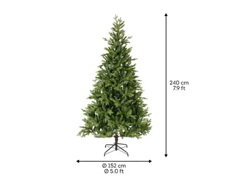Everlands Allison boom pine 240cm groen hoogte
