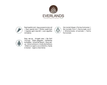 Everlands Allison boom pine 240cm groen informatie