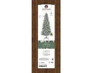 Everlands Killington boom fir 210cm groen/wit verpakking