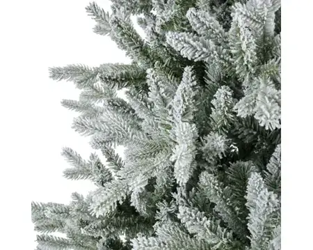 Everlands kunstkerstboom Allison 240cm groen/wit - afbeelding 3
