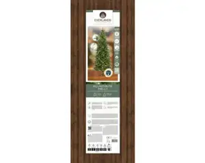 Everlands kunstkerstboom Killington 180cm groen/warm wit - afbeelding 6