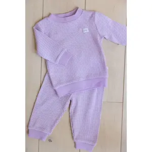Feetje Wafelpyjama | lila | maat 86 - afbeelding 3