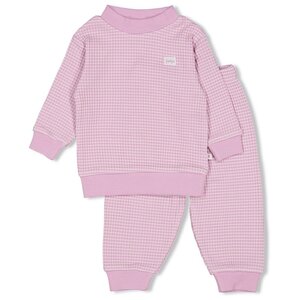 Feetje wafelpyjama | lila | maat 92