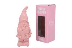 Flirty Jasper Jasper Tuinkabouter met Geluid Lichtroze