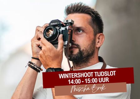Fotograaf wintershoot 14:00 - 15:00 uur