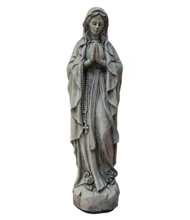 Gedenkbeeld Maria groot 14x14x49cm