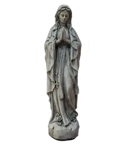 Gedenkbeeld Maria groot 14x14x49cm