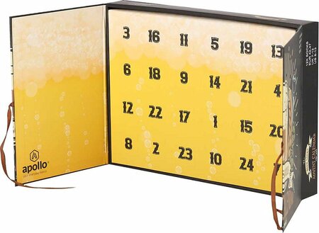 Giftbox advent sokken maat 42/47 12 vakjes - afbeelding 2