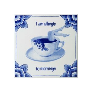 Heinen Tegel Mornings Engelse Spreuken